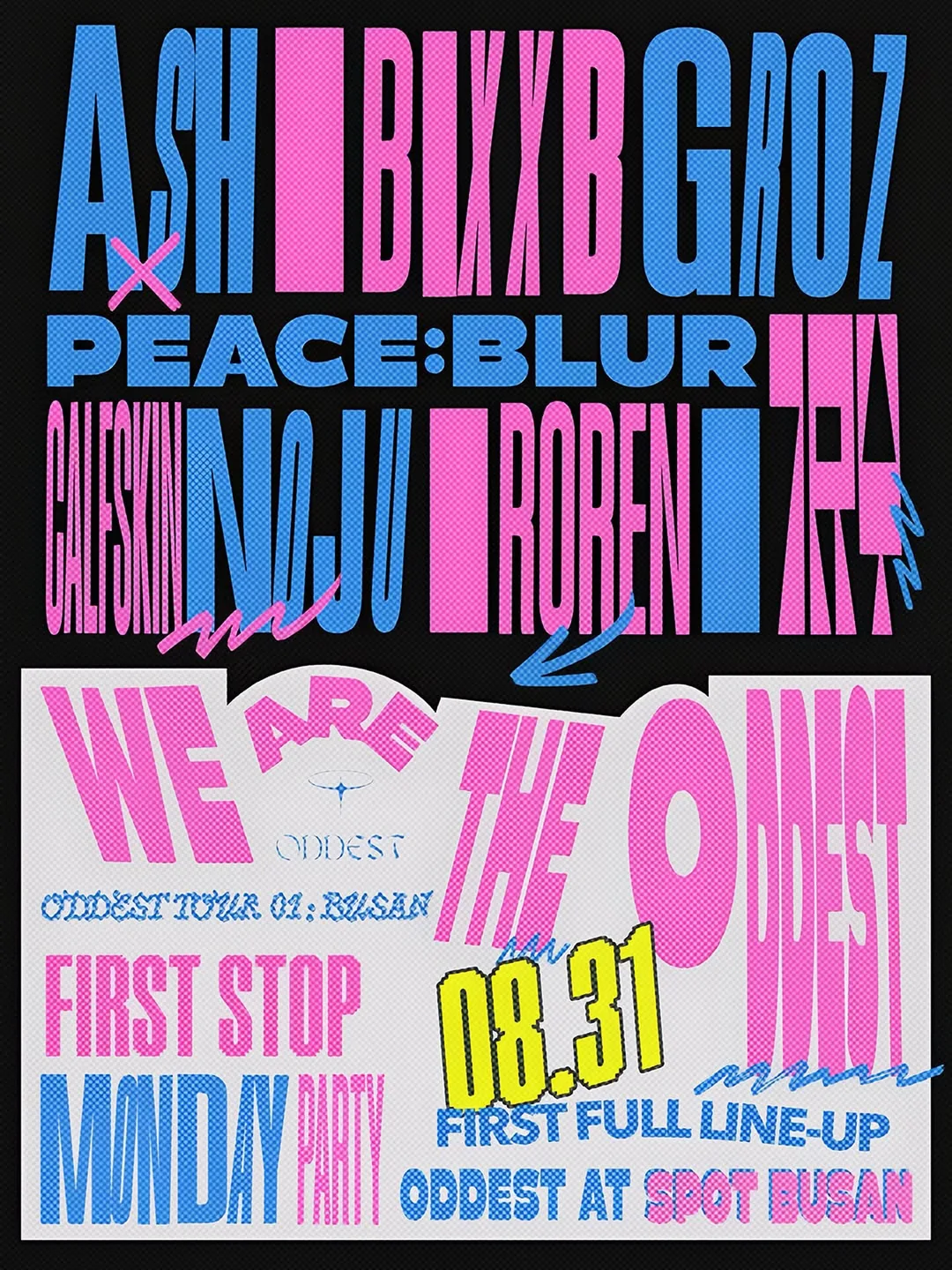 ODDEST TOUR 01 : BUSAN · Groove & Spot Busan 2026-08-31
