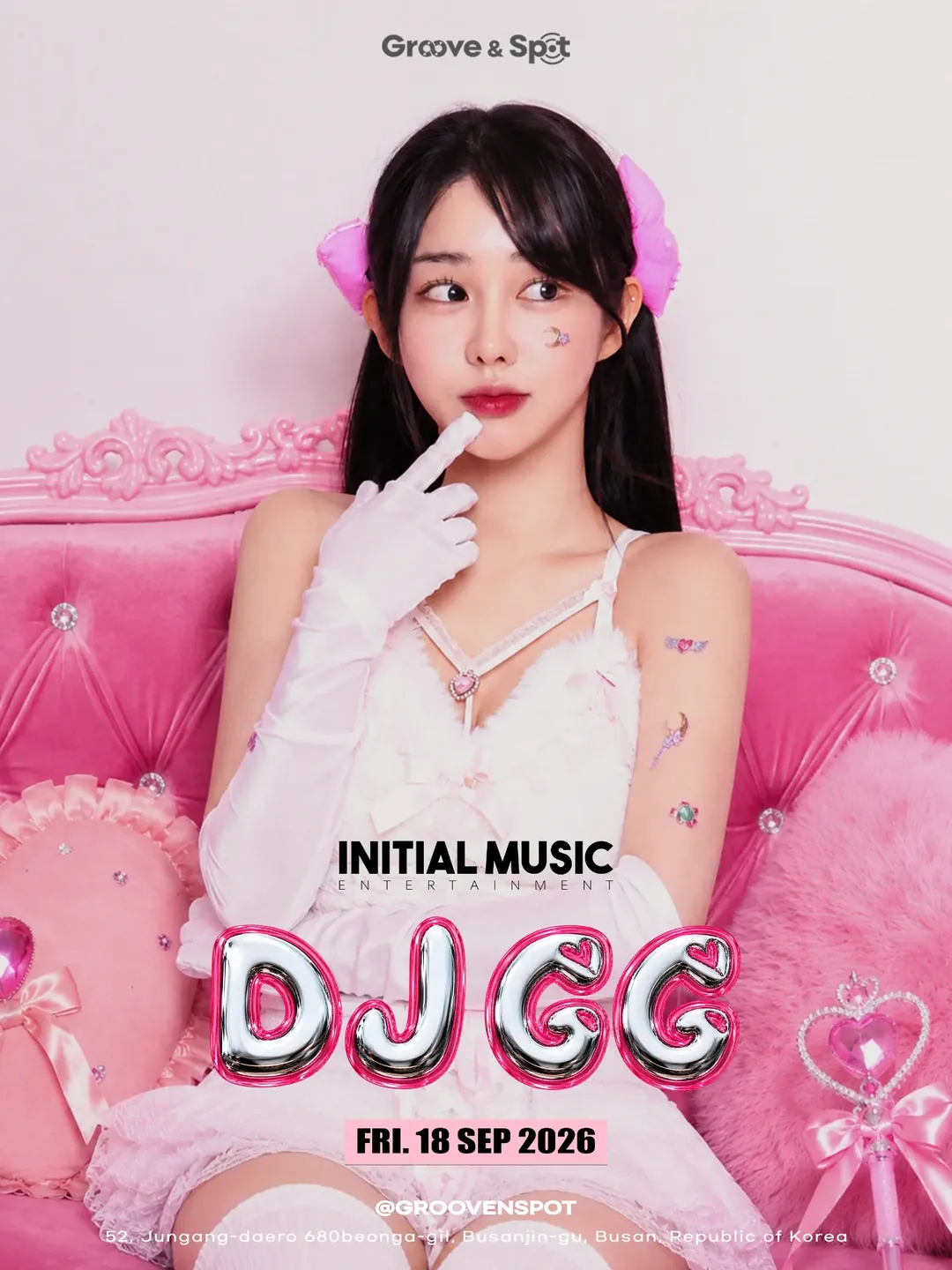 GIRLS NIGHT PARTY · Groove & Spot Busan 2026-09-18
