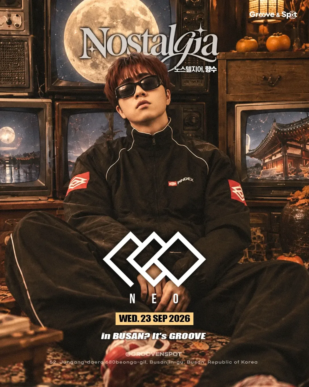 NOSTALGIA. · Groove & Spot Busan 2026-09-23