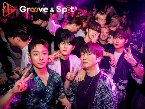 JAPANESE PARTY · Busan nightclub Groove & Spot