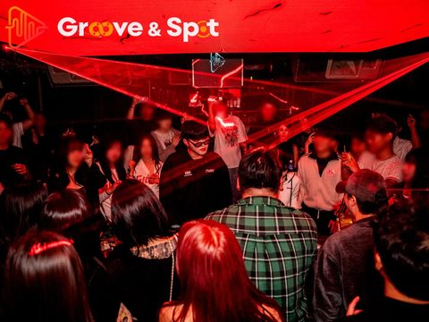 GIRLS NIGHT PARTY · Busan nightclub Groove & Spot
